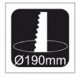 Downlight panel LED Redondo 225mm Blanco 18W, Corte 190mm.